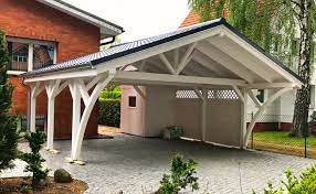 Handelt es sich um einen bausatz ohne aufbau oder ist die montage inbegriffen? Holz Carports Aus Polen Holzprodukte Aus Polen Trak