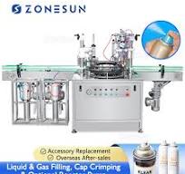 ZS-QW1600 Aerosol Cans Filling and Crimping Machine