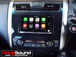 Nissan Altima With Apple Carplay Installed By Drivesound Apple Car Play Carplay Car Audio