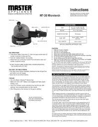 Find out how each of the different types of gas masks work. Instructions Mt 30 Microtorch Manualzz