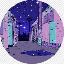 Shop aesthetic egirl kawaii everyday items, sign up for 10% off. Desktop Aesthetics Art Anime Vaporwave Purple Blue Violet Png Pngwing