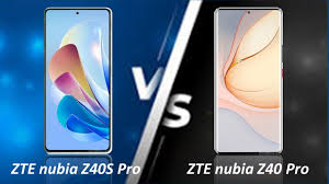zte nubia z40s pro vs zte nubia z40 pro ...