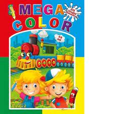 Cele mai interesante planse de colorat sunt acelea in care mosul aranjeaza cadourile sub brad sau merge cu sania lui zburatoare printre nori. Mega Color Carte De Colorat Cu Imagini Distractive