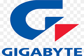 It has been on the market since 1986. Laptop Gigabyte Technology Graphics Cards Video Adapters Logo Laptop Blue Angle Electronics Png Pngwing