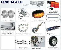 Boat trailer axle kit with brakes. Cm Trailer Kit Electric Braked 2450kg Cm Trailer Kits Trailerpartsonline