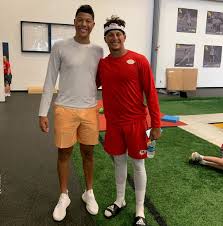 Read jackson mahomes wiki, is he a gay, bio, age, girlfriend, height in this article. Jackson Mahomes On Instagram Training Camp Day 1 Cheerleading Pictures Kc Chiefs Jackson