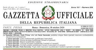Le regole fino al 5 marzo. Coronavirus Covid 19 Pubblicato Sulla Gazzetta Ufficiale Il Dpcm 18 Ottobre 2020 Con Le Nuove Norme