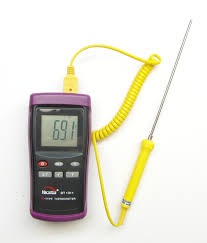 The basic idea of a thermocouple: Digital K Type Thermocouple Thermometer Dt1311 With Stainless Steel Probe Tc 3 For Sale