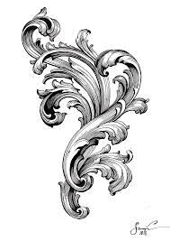 Baroque frame filigree tattoo wall painting decor henna mandala filigree design retro pattern pattern and decoration hand engraving book crafts. Pin By Dmytro Ivanov On Tattoo Inspirations Illustrations Filigree Tattoo Filagree Tattoo Baroque Tattoo