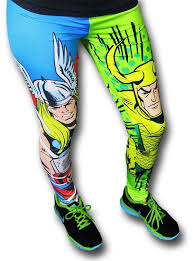Thor Loki Cosmic Pop Leggings Geeky Clothes Nerd Fashion Fandom Outfits