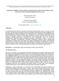 4.1.2 membuat sambungan kabel rangkaian pada komputer 38. Top Pdf Kaedah E Pembelajaran Semasa Menjalani Latihan Industri Dalam Kalangan Pelajar Politeknik Di Malaysia 123dok Com