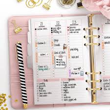 Mini Hp Schedule Planner Schedule Planner Planner Addicts Weekly Grid Planner
