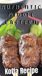 Pin By Amira S Pantry On Beef Lamb Recipes Kofta Recipe Healthy Meats Kofta Kebab Recipe