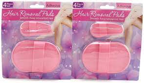 So which hair removal methods work best? Amazon Com Hair Removal Pads 4 Piece Set 2 Pack Beauty