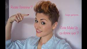 Comment Rester Feminine Avec Les Cheveux Tres Courts Youtube