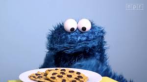 This is cookie monster v. Cookie Monster Practices Self Control Denying Himself The Pleasure Of Eating Cookies Until His Friend Arrives