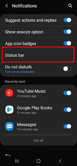 On the home screen of your samsung galaxy device, it shows you notification badges on the icon of apps. How To Customize Notification Icon Style In Galaxy S20 Status Bar Samsung Galaxy S20 Guides