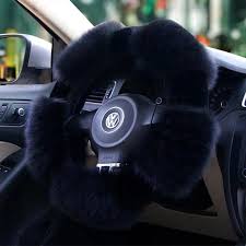 Regular price $41.61 $34.68 usd 17% off. D Shaped Fluffy Fur Sherpa Steering Wheel Cover For Winter Carsoda