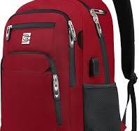 Mochila para laptop, viajes de negocios, antirrobo, delgada y duradera, con  puerto de carga USB, bolsa de computadora universitaria resistente al agua  ...