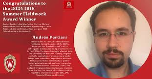 🌟 Spotlight: Andrés Pertierra 🌟 Meet Andrés Pertierra (he/him/his), a 5th  year History PhD candidate at UW-Madison, specializing in Latin America &  the Caribbean. His research delves into post-1959 Cuban history,  particularly