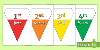 Ordinal Numbers To 20 Teacher Made