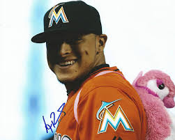 **GFA Miami Marlins *A.J. RAMOS* Signed 8x10 Photo A2 COA**