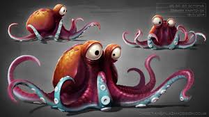 Octopus Christian Johnson Octopus Art Octopus Illustration Octopus Design