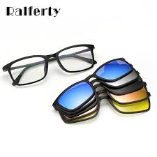 Ralferty Ultra Light Polarized Clip On Sunglasses Men Women Magnetic Eyewear Eyeglass Frames Tr90 Optical Gla Clip On Sunglasses Sunglasses Magnetic Sunglasses
