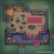 Oc Inn Casino Battlemap 20x20 2800x2800 Battlemaps Dnd World Map Tabletop Rpg Maps Dungeon Maps