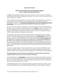 You can file the forms electronically (efile) through guide & file, or print your completed forms. Or Notice To Petitioners For Fapa Restraining Orders Linn County 2018 2021 Complete Legal Document Online Us Legal Forms