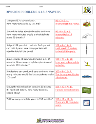 division worksheets grade 4