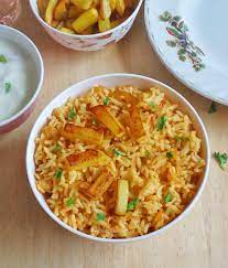 Potato Rice Potato Fried Rice Indian Recipes Blogexplore Recipe Easy Rice Recipes Fried Rice Recipe Rice Dishes Easy