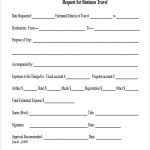 business travel form template business expense form template free ...