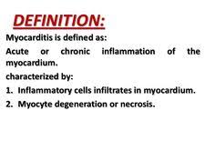 Chronic diseases are by definition diseases that develop or progress slowly and are difficult to treat. 36 Myocarditis Ideas Inflammation Of The Heart Heart Muscle Rheumatic Fever