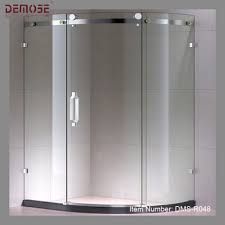 Melengkung Geser Kaca Buram Tanpa Bingkai Pintu Kamar Mandi Buy Bifold Frameless Shower Door Pintu Kaca Frameless Lipat Auto Pintu Kaca Geser Product On Alibaba Com