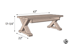 Check out our coffee table legs selection for the very best in unique or custom, handmade pieces from our furniture shops. X Leg Coffee Table W Shelf Rogue Engineer