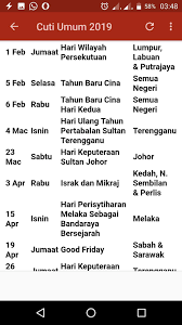 Chinese new year second day holiday. Kalendar Kuda Malaysia 2021 Fur Android Apk Herunterladen