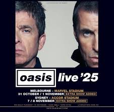 Oasis Live 2025 Concert Tickets (SYDNEY), Tickets & Vouchers, Event Tickets 