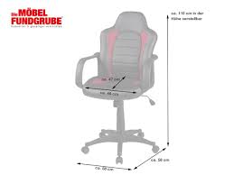 Dieser stuhl verbindet den modernen flair vom. Gaming Stuhl Drehstuhl Schwarz Rot Robin