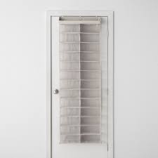 Use one shoe organizer as a standalone storage solution or combine with additional closetmaid stackable organizers for a variety of storage options. Over The Door 26 Shelf Mesh Shoe Organizer Light Gray Made By Design Target