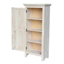 International Concepts Unfinished Storage Cabinet Cu 120 The Home Depot Jelly Cabinet Storage Cabinet Shelves Pantry Cabinet