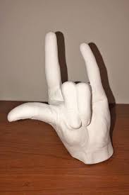 Luna Bean Keepsake Hands Plaster Statue Kit Casting Kit Keepsake Couple Gifts