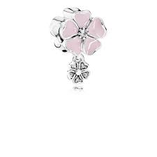Poetic Blooms Soft Pink Enamel Clear Cz Pandora Jewelry Us Spring Charms Pandora Jewelry Pandora Pink