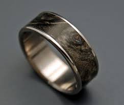 Black Rings Wooden Wedding Rings Titanium Ring Titanium Etsy Wooden Wedding Ring Wooden Rings Engagement Titanium Wedding Rings