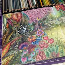 Get coloring inspiration for your next colored page from the magical jungle here. 260 Coloring Magical Jungle Ideas Magical Jungle Johanna Basford Johanna Basford Coloring Book Johanna Basford Coloring