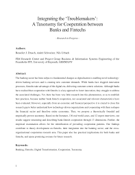 Kirchplatz 2, 95028 hof (unterschwarzach) businessähnliche orte in der nähe. Pdf Integrating The Troublemakers A Taxonomy For Cooperation Between Banks And Fintechs