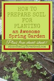There is a worldwide discussion today on what is happening to our soil, over the whole planet. How To Prepare Soil For Planting An Awesome Spring Garden Soil For Plants Vegetable Garden Soil Vegetable Garden Planner