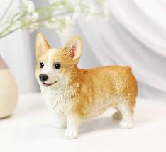 Once you have one of my puppies you'll understand why i am so passionate about what i do. Lifelike Realistic Pembroke Welsh Corgi Puppy Dog Figurine With Glass Eyes 4 5 H Walmart Com Walmart Com