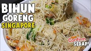 Resepi ini telah dikongsikan oleh habeebah md daud, resepi ini katanya telah diturun oleh mak mertua beliau. Bihun Goreng Singapore Pedas Sedap Kena Cuba Youtube