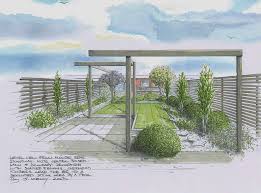 John Kenny Garden Design Epsom Surrey Uk Landscape Design Drawings Landscape Design Modern Landscape Design